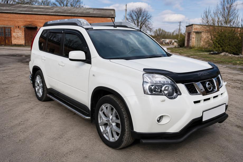 Nissan X-trail T31 2007–2014 Frontbar ST007 Black (RVS) Image