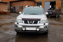 Nissan X-trail T30 2002–2007 Frontbar ST007 Black (RVS) foto 3