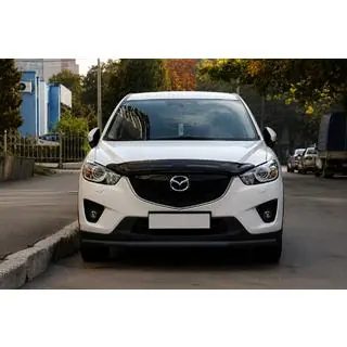Voorbumperbescherming ST008 Black (RVS) Mazda CX-5 2012–2017 foto 1