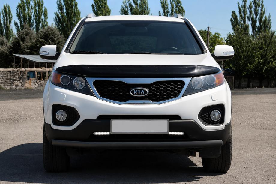 Kia Sorento II XM 2009–2014 Bullbar ST008 Black (2010-2013, RVS) Image