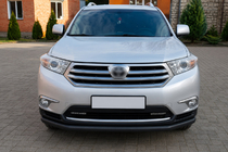 Toyota Highlander 2008–2013 Frontbeschermbeugel ST008 Black (2010-2013, roestvrij staal) foto 2