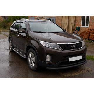 Frontbeschermbeugel ST008 Black (2013-2015, RVS) Kia Sorento II XM 2009–2014 foto 3