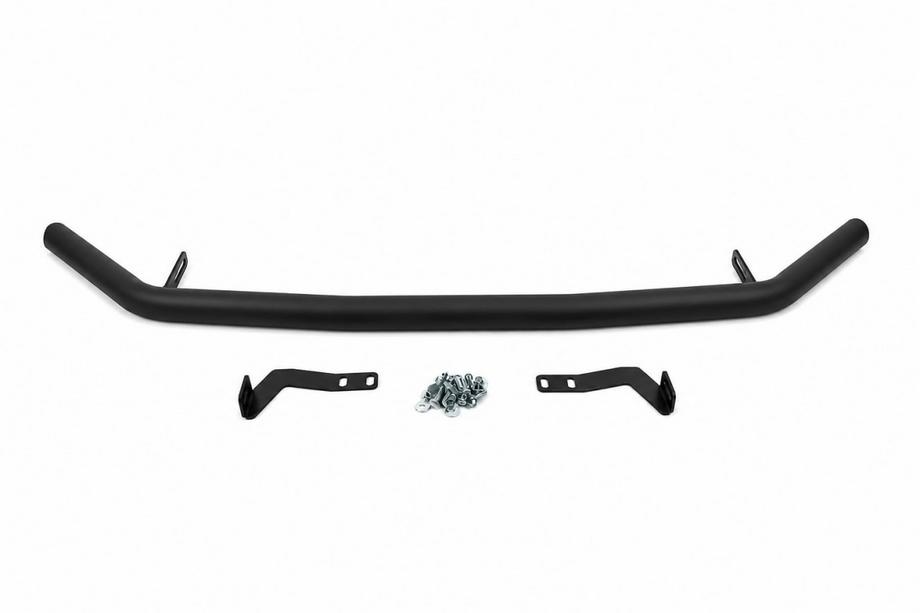 Nissan Qashqai 2014–2021 Voorbumperbescherming ST008 Black (2017-2021, RVS) Foto 2