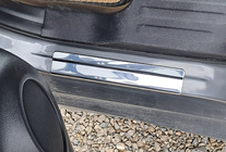 Nissan X-trail T32/Rogue 2014–2021 OmsaLine instaplijsten (set van 4, RVS) foto 2