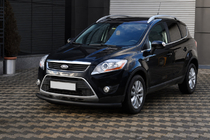 Ford Kuga 2008–2013 Bullbar ST008 Black (RVS) foto 2