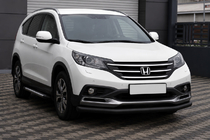 Honda CRV 2012–2016 Bullbar ST008 Black (RVS) foto 1