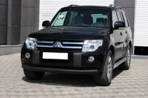 Mitsubishi Pajero Wagon III 1999–2006 Bullbar ST008 Black (RVS) foto 1