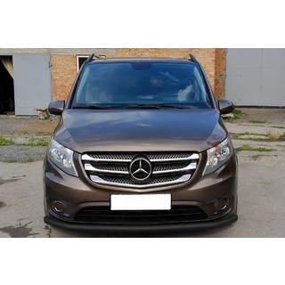 Bullbar ST008 Black (RVS) Mercedes Vito/V-klasse W447 2014– foto 1