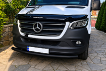 Mercedes Sprinter W907/W910 2018– Bullbar ST008 Black (RVS) foto 1