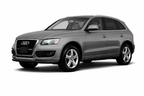 Audi Q5 2008–2017 Voorbumperbescherming ST008 Black (RVS) foto 1