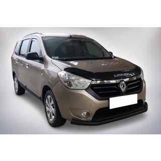 Voorbumperbescherming ST008 Black (RVS) Renault Lodgy 2013–2022 foto 2