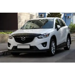 Voorbumperbescherming ST008 Black (RVS) Mazda CX-3 2015– foto 1