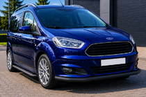 Ford Courier 2014–2023 Voorbumperbescherming ST008 Black (RVS) foto 1