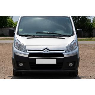 Voorbumperbescherming ST008 Black (RVS) Citroen Jumpy 2007–2017 foto 1