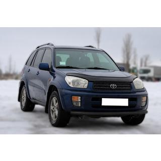 Voorbumperbescherming ST008 Black (RVS) Toyota Rav 4 2001–2005 foto 2