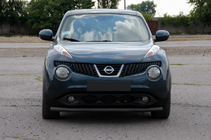 Nissan Juke 2010–2019 Voorbumperbeugel ST008-2 Black (RVS) foto 3