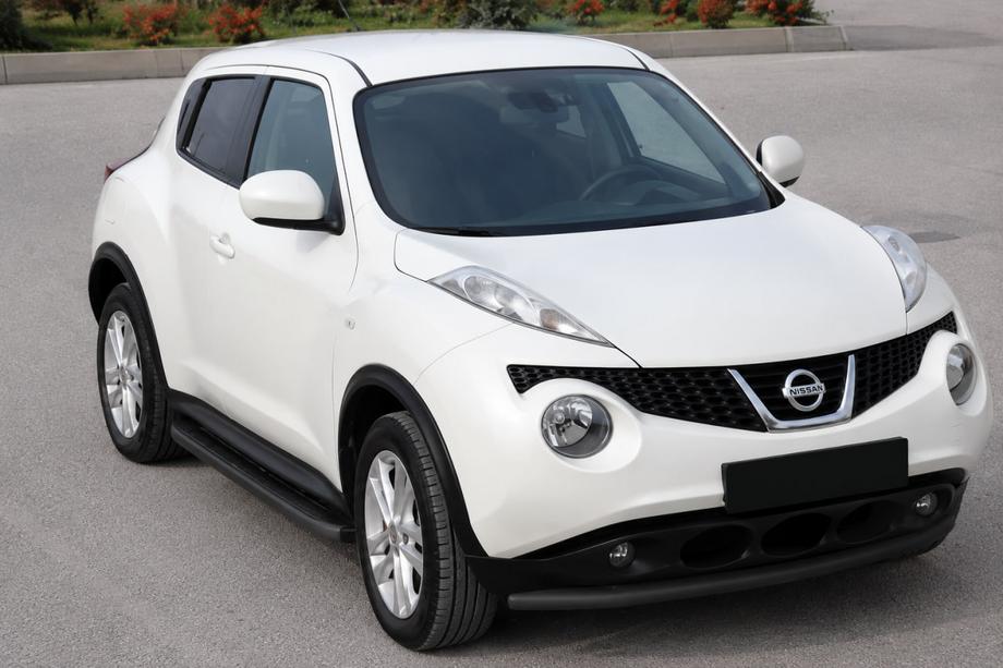 Nissan Juke 2010–2019 Voorbumperbeugel ST008-2 Black (RVS) Image