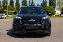 Kia Sportage 2015–2021 Frontbescherming ST009 Black (roestvrij staal) foto 3