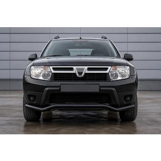 Frontbeschermbeugel ST012 Black (RVS) Dacia Duster 2008–2018