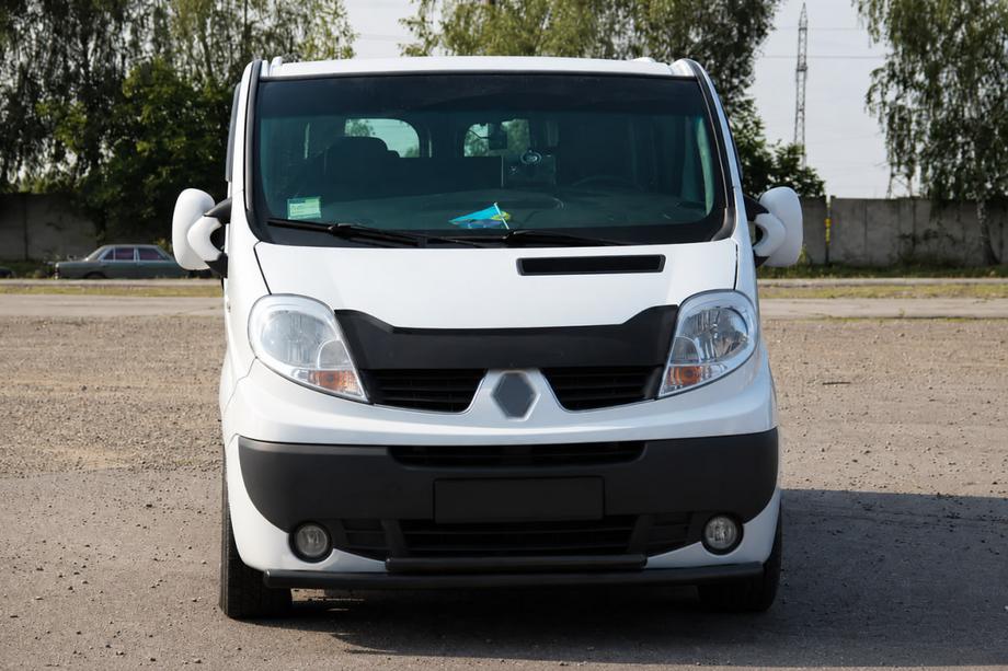 Nissan Primastar 2002–2014 Frontbeschermbeugel ST014 Black (RVS) Foto 4