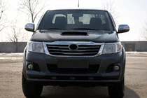 Toyota Hilux 2006–2015 Frontbeschermbeugel ST014 Black (RVS) foto 1