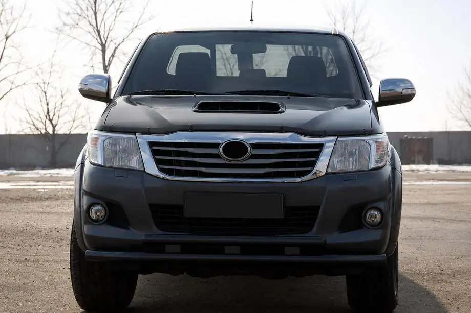 Toyota Hilux 2006–2015 Frontbeschermbeugel ST014 Black (RVS) Image