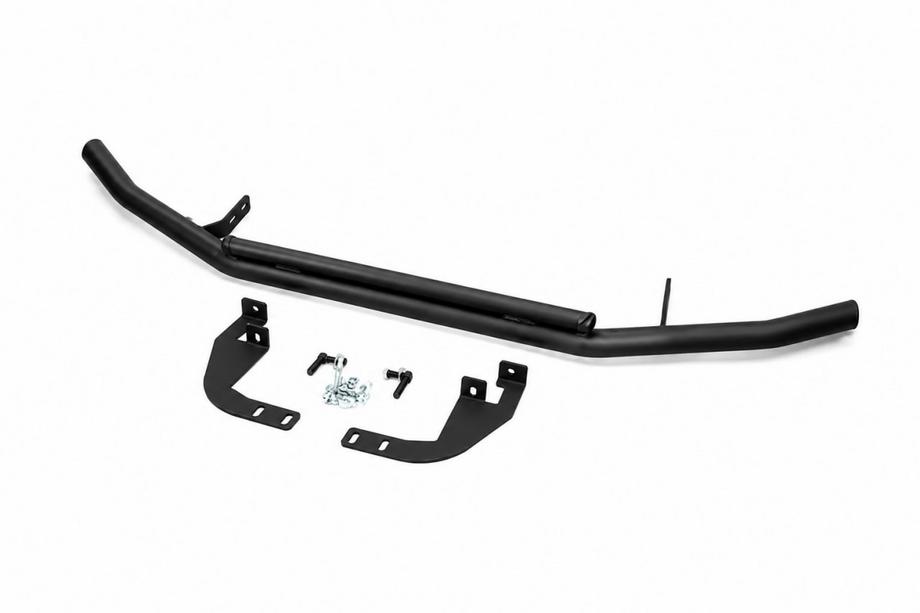 Mitsubishi Pajero Sport 2008–2015 Frontbeschermbeugel ST014 Black (RVS) Image