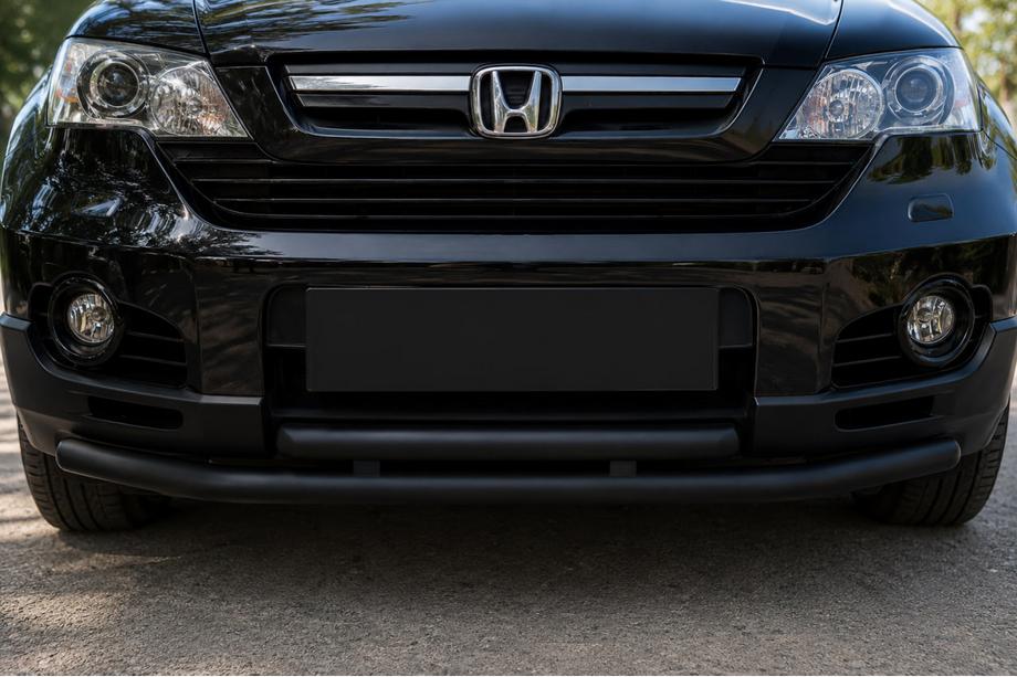 Honda CR-V 2007–2011 Frontbeschermbeugel ST014 Black (RVS) Image