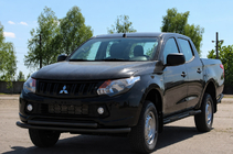Mitsubishi L200 2015–2024 Bullbar ST014 Black (roestvrij staal) foto 2