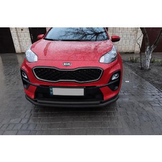 Bullbar ST014 Black (roestvrij staal) Kia Sportage 2015–2021 foto 2