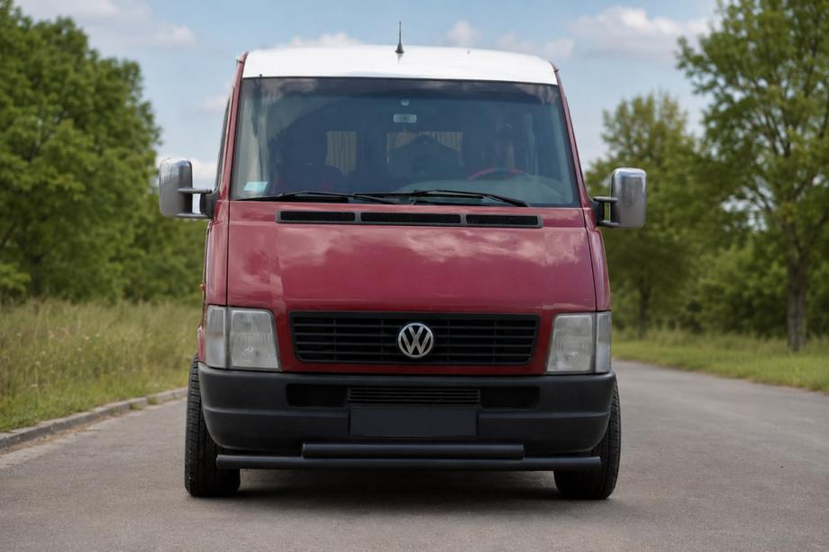 Volkswagen LT 1995–2006 Bullbar ST014 Black (roestvrij staal) Image