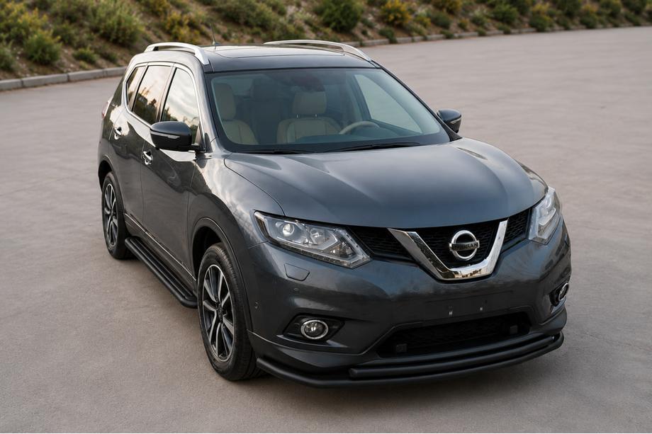 Nissan X-trail T32/Rogue 2014–2021 Bullbar ST014 Black (roestvrij staal) Image