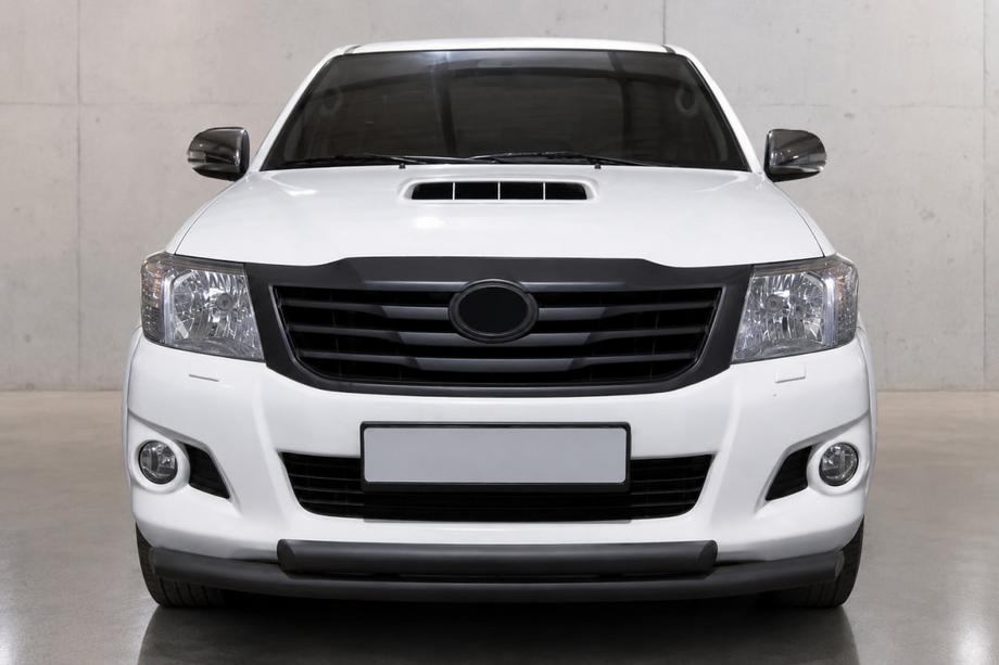 Toyota Hilux 2006–2015 Frontbeschermbeugel ST014-1 Black (RVS) Foto 1