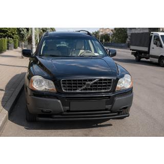 Voorbumperbeschermer ST014-2 Black (RVS) Volvo XC90 2002–2014 foto 2