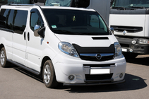 Opel Vivaro 2001–2015 Frontbeschermbeugel ST014/2 Black (RVS) foto 2