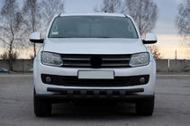 Volkswagen Amarok 2010–2022 RVS frontbeugel ST015 Black foto 1