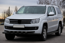 Volkswagen Amarok 2010–2022 RVS frontbeugel ST015 Black foto 2