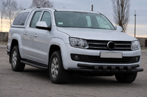 Volkswagen Amarok 2010–2022 RVS frontbeugel ST015 Black foto 3