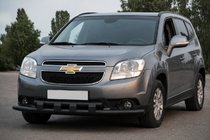 Chevrolet Orlando 2010–2018 RVS frontbeugel ST015 Black foto 3