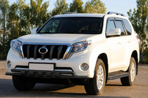 Toyota Land Cruiser Prado 150 2009–2023 RVS frontbeugel ST015 Black foto 2