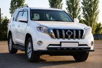 Toyota Land Cruiser Prado 150 2009–2023 RVS frontbeugel ST015 Black foto 3