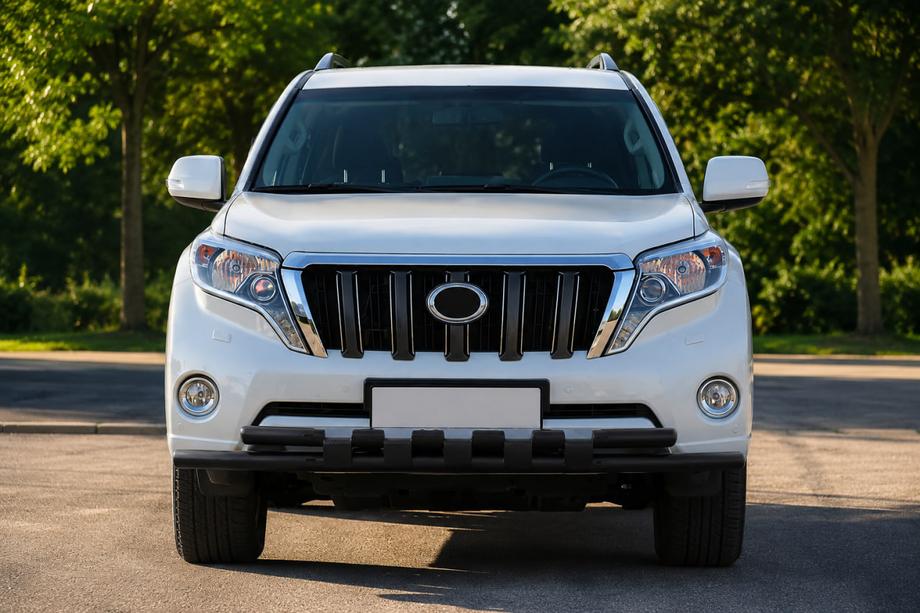 Toyota Land Cruiser Prado 150 2009–2023 RVS frontbeugel ST015 Black Image
