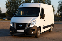 Opel Movano 2010–2021 Frontbeugel ST016 Black (RVS) foto 3