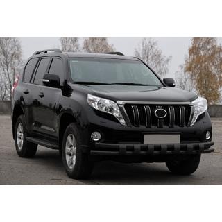 Frontbeschermbeugel ST016-2 Black (roestvrij staal) Toyota Land Cruiser Prado 150 2009–2023 foto 3