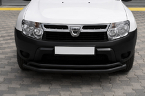 Renault Duster 2008–2017 Frontbeschermbeugel ST017 Black (RVS) foto 3