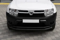 Dacia Duster 2008–2018 Frontbeschermbeugel ST017 Black (RVS) foto 3