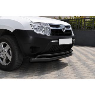 Frontbeschermbeugel ST017 Black (RVS) Dacia Duster 2008–2018 foto 2