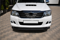 Toyota Hilux 2006–2015 Frontbeschermbeugel ST017 Black (RVS) foto 1
