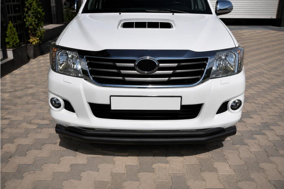 Toyota Hilux 2006–2015 Frontbeschermbeugel ST017 Black (RVS) Image