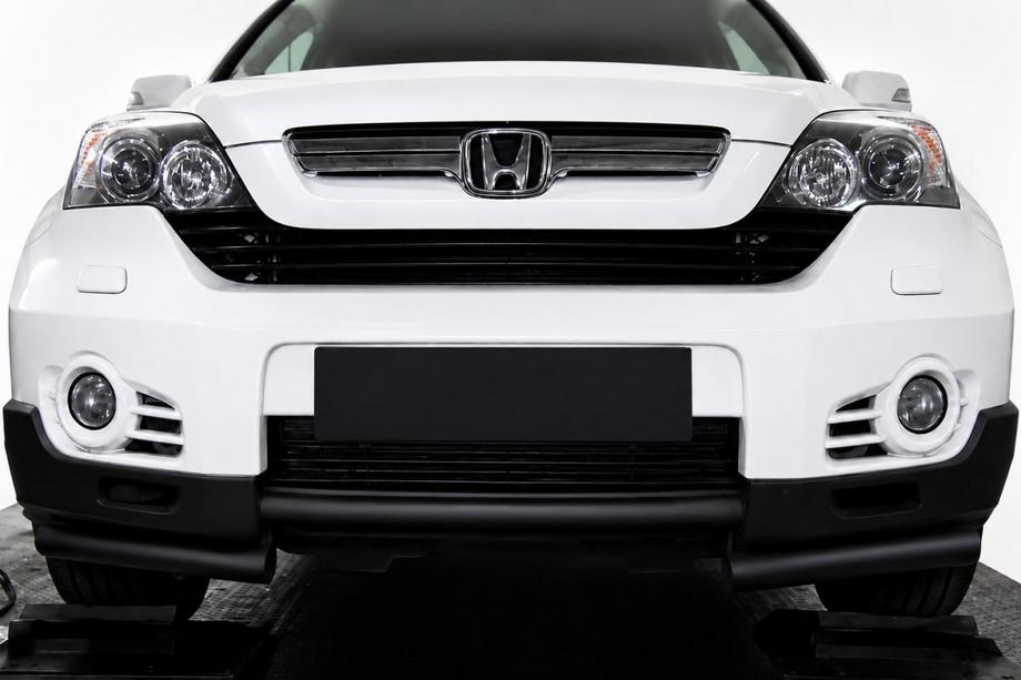 Honda CR-V 2007–2011 Frontbeschermbeugel ST017 Black (RVS) Image